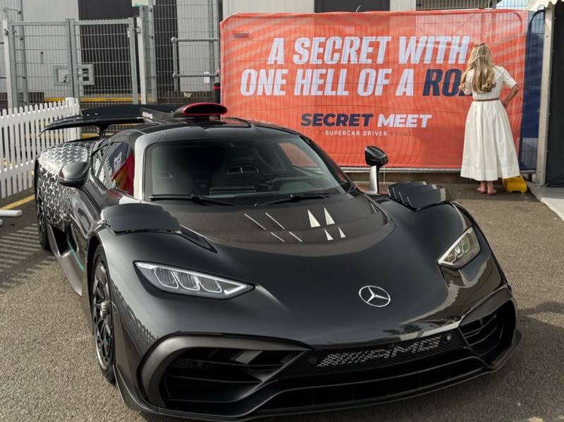 Mercedes-Benz One spotted in London