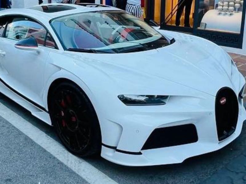Bugatti Chiron spotted in Marbella