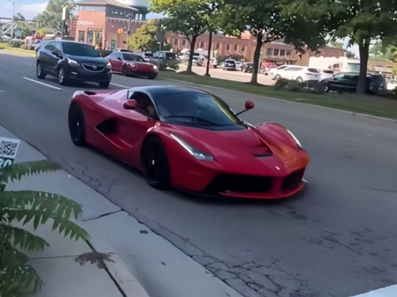 Ferrari LaFerrari spotted in Dearborn