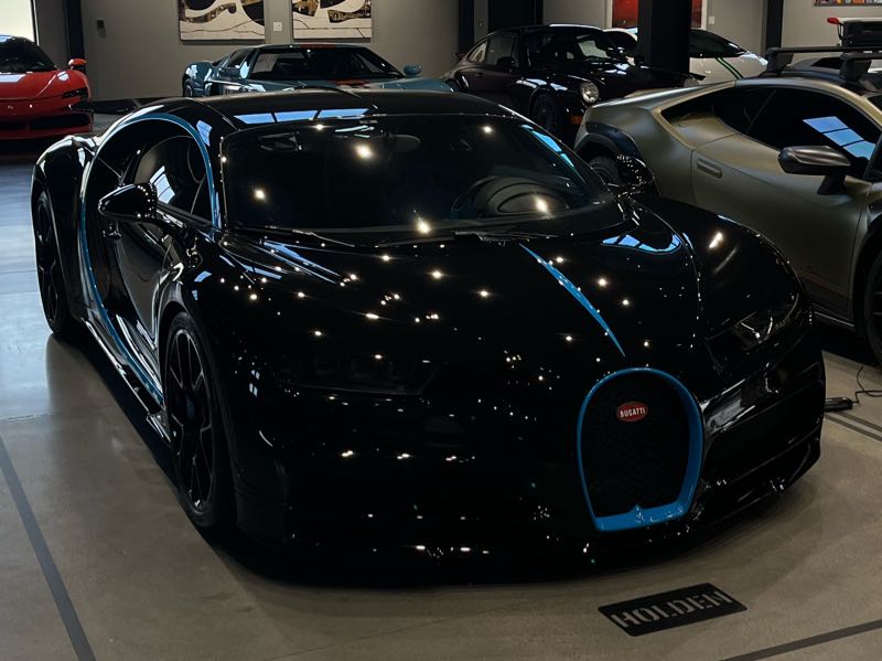 Bugatti Chiron spotted in Park City