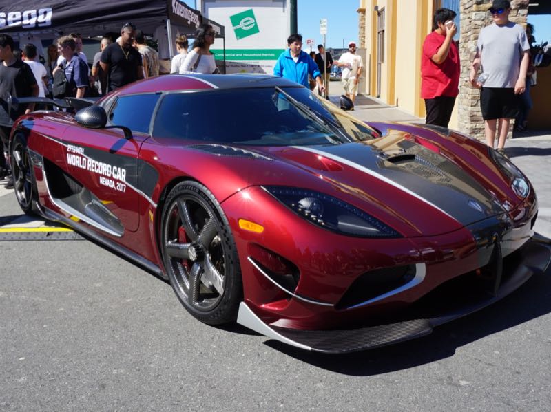 Koenigsegg Agera RS spotted in Salinas