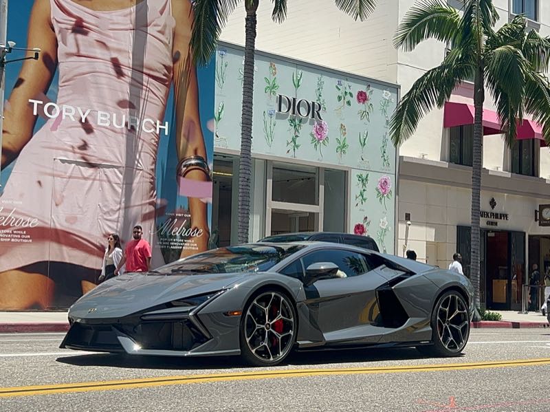 Lamborghini Revuelto spotted in Los Angeles