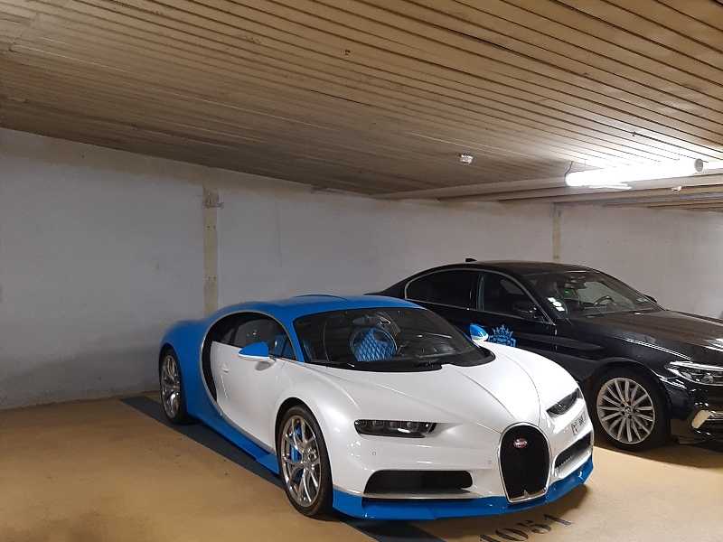 Bugatti Chiron spotted in Monaco