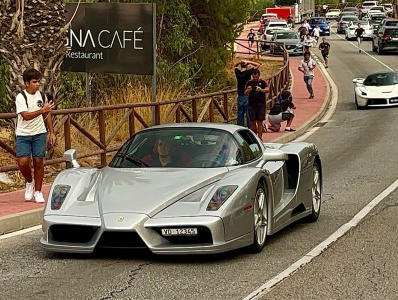 Ferrari Enzo spotted in Marbella