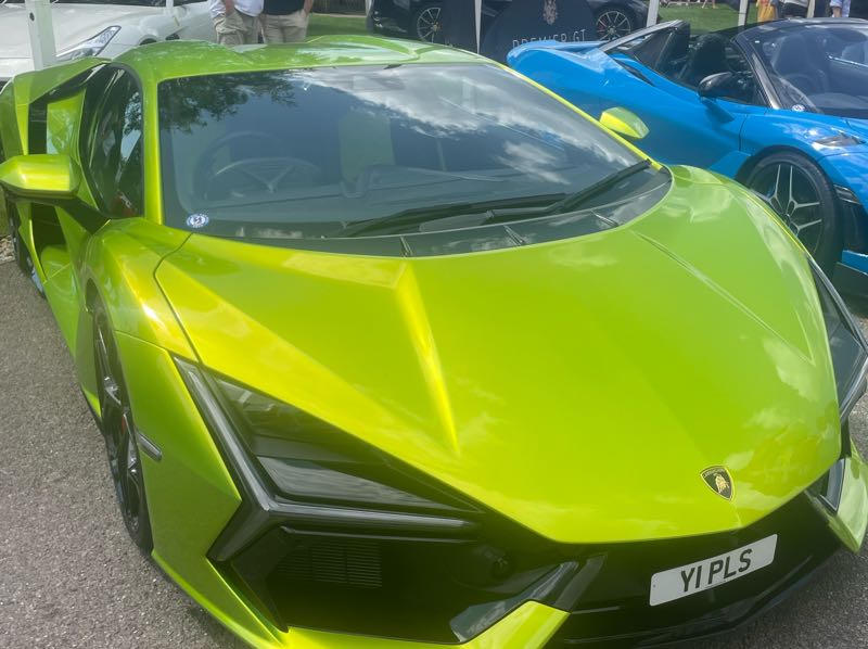 Lamborghini Sian spotted in Tidworth