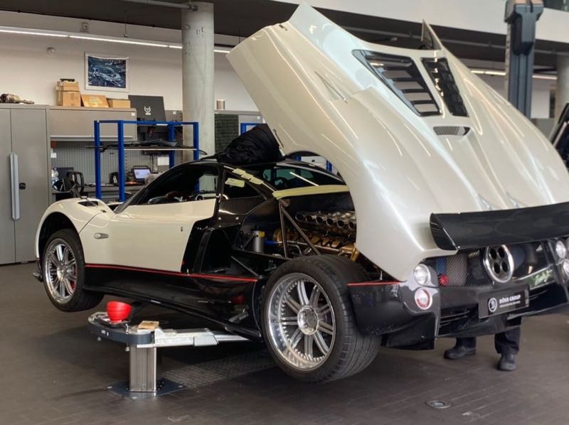 Pagani Zonda spotted in Sindelfingen