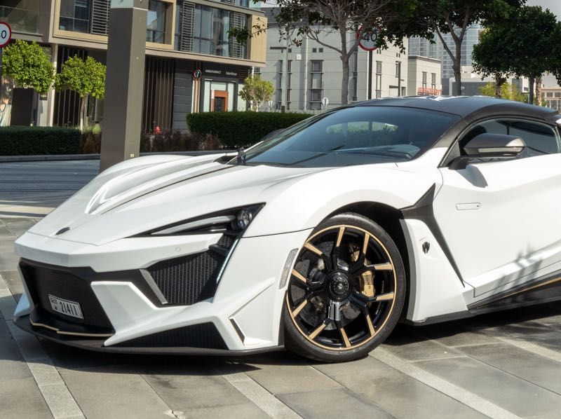 W Motors Lykan HyperSport spotted in Ouahigouya