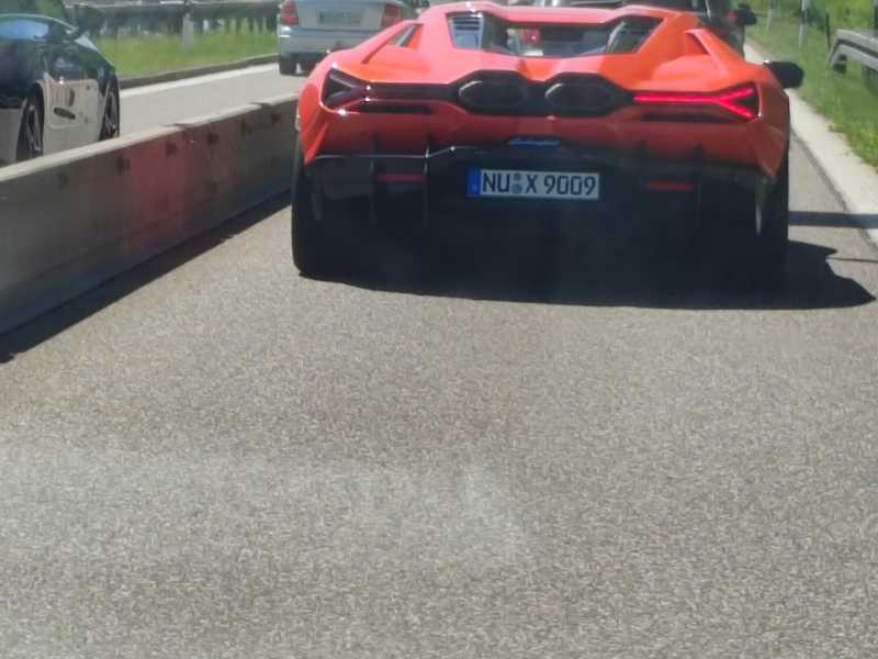 McLaren P1 spotted in Stuttgart