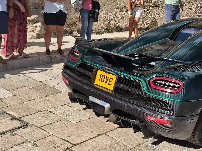 Koenigsegg Agera RS spotted in Matera