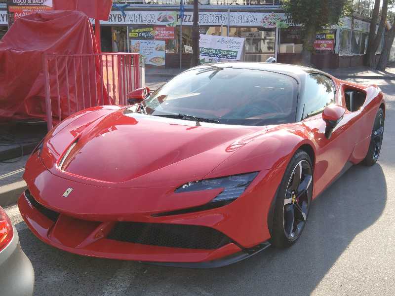 Ferrari SF90 Stradale spotted in Zgorzelec