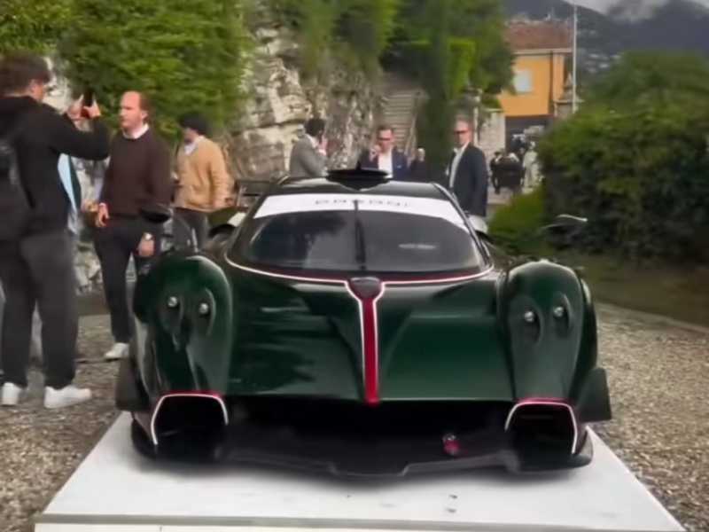 Pagani Zonda (2023) spotted in Paris, France