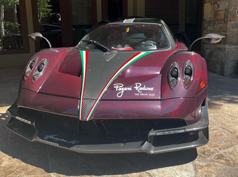 Pagani Huayra BC spotted in Jackson