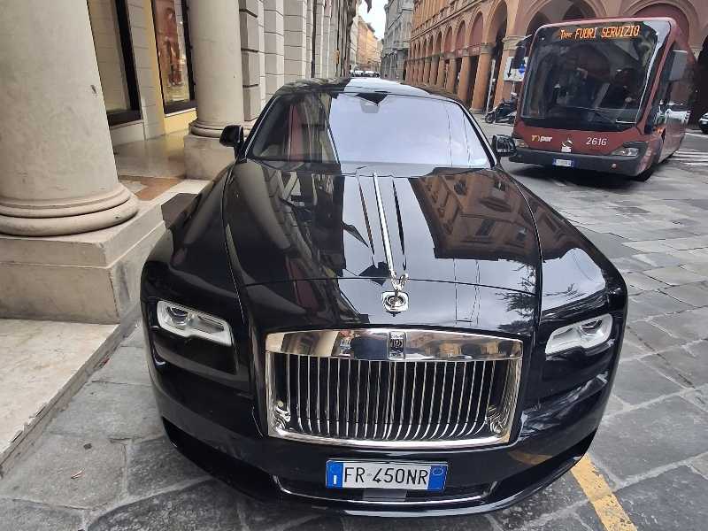 Rolls-Royce Ghost spotted in Bologna