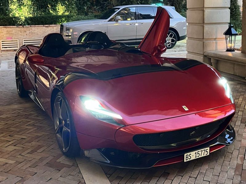 Ferrari SP1 spotted in Monaco