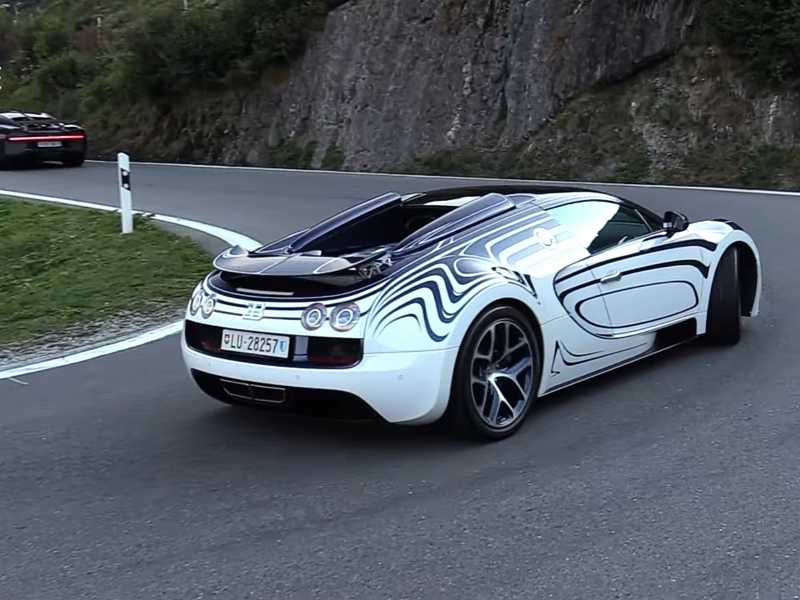 Bugatti Veyron spotted in Bebra
