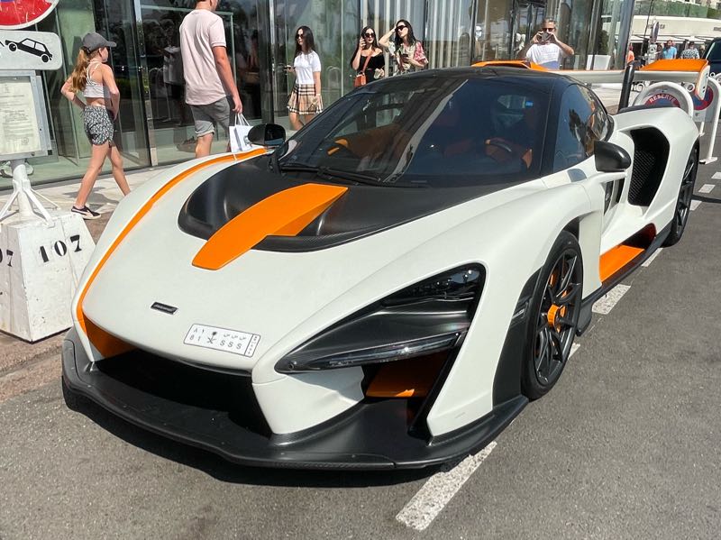 McLaren Senna spotted in Cannes