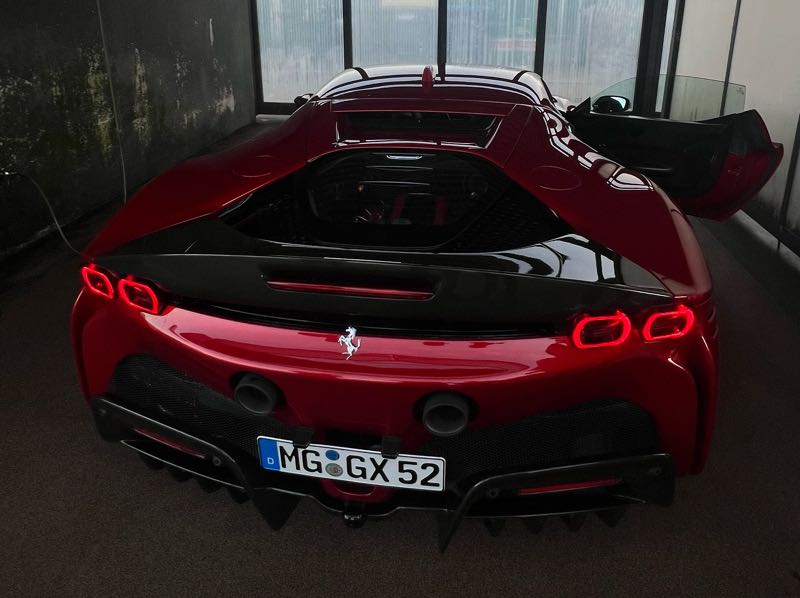 Ferrari SF90 Stradale spotted in Viersen