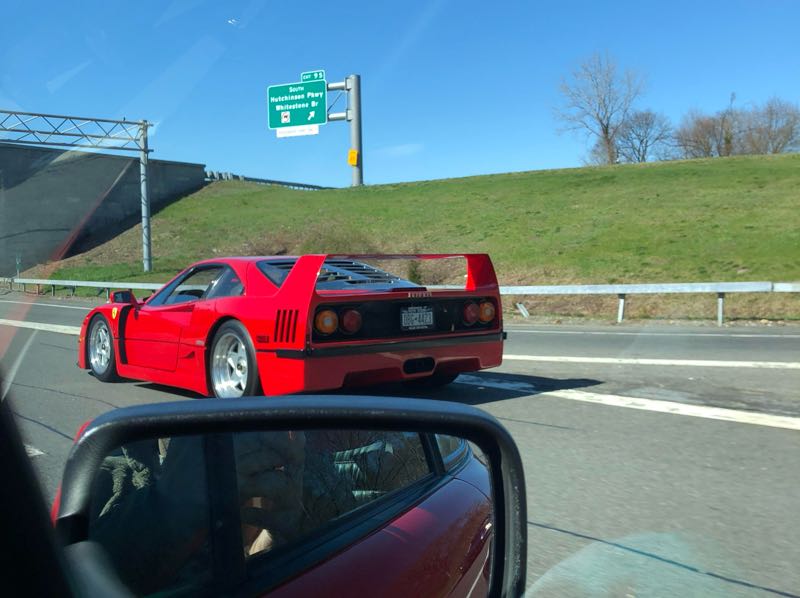 Ferrari F40 spotted in Philadelphia