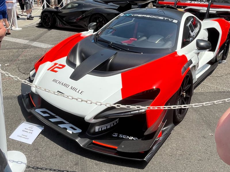 McLaren Senna GTR spotted in Los Angeles