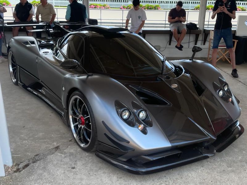 Pagani Zonda spotted in Tidworth