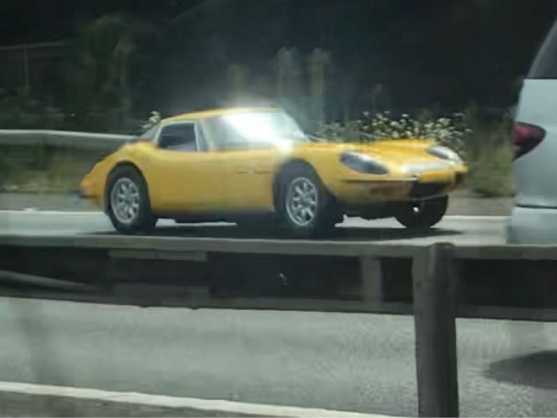 Lamborghini Miura spotted in London