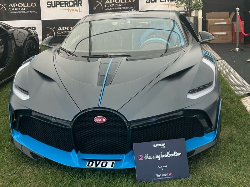 Bugatti Divo (2019) spotted in Northampton, United Kingdom