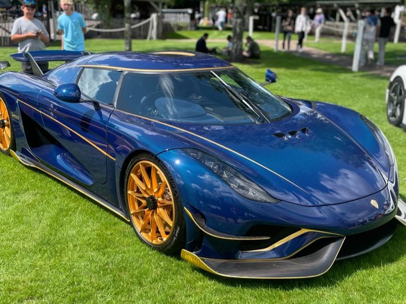 Koenigsegg Jesko spotted in Tidworth