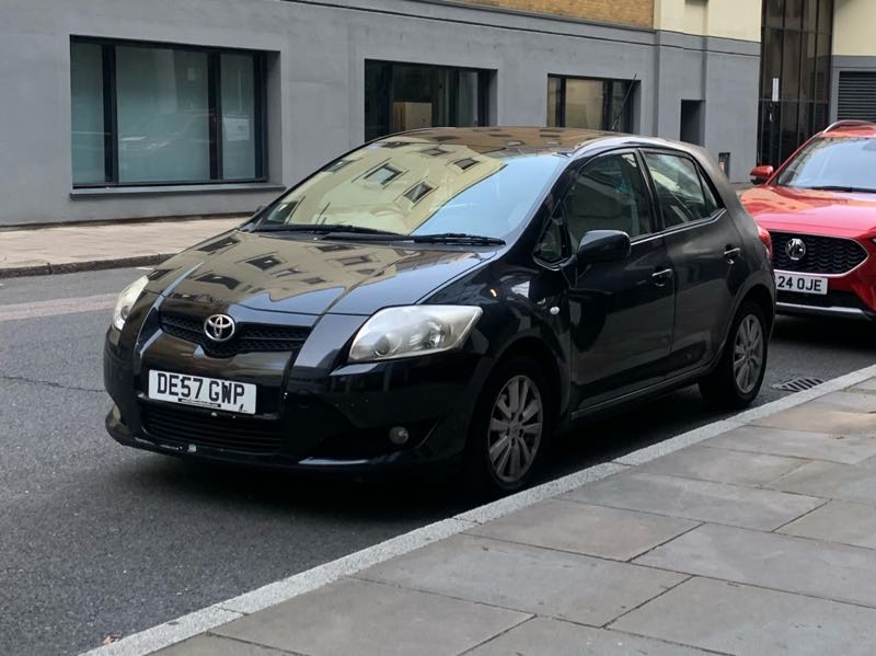 Toyota AurIS spotted in London