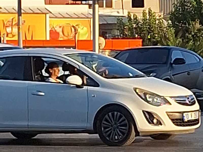 Opel Corsa spotted in Çeşme