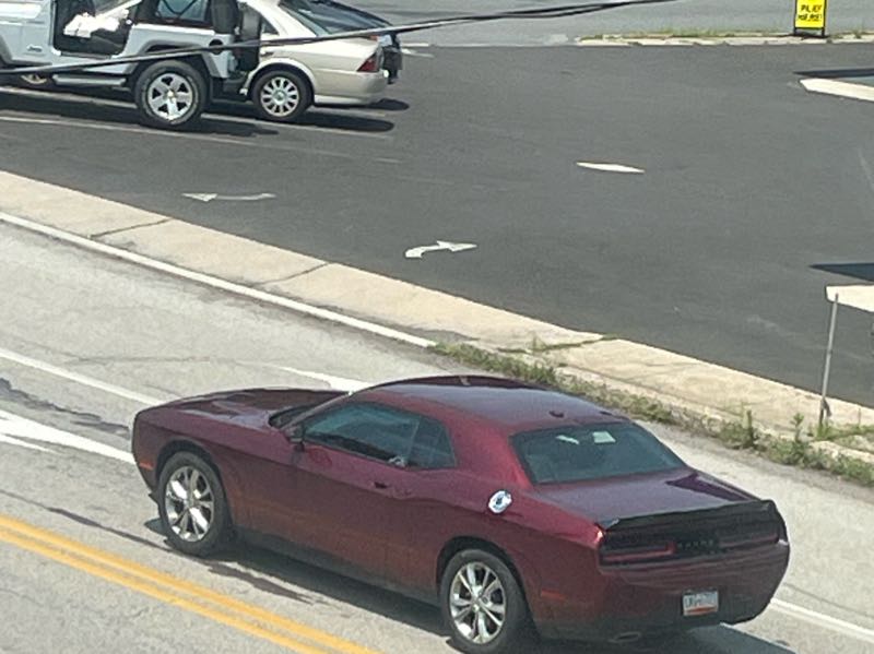 Dodge Challenger spotted in Harleyville