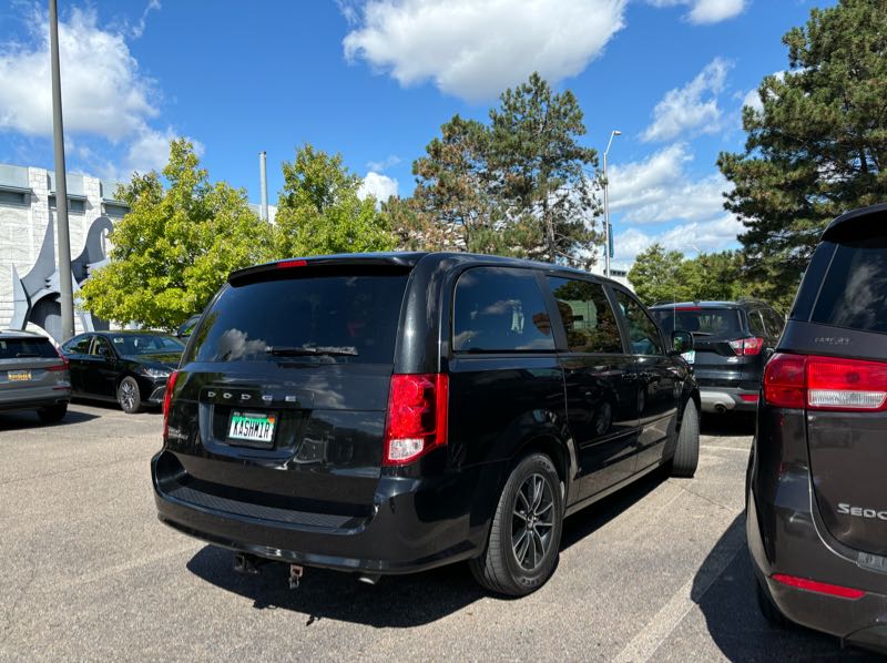Dodge Grand Caravan spotted in Detroit