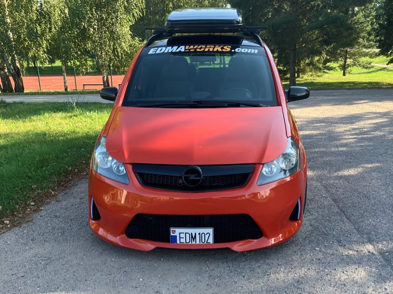 Opel Agila spotted in Kaunas