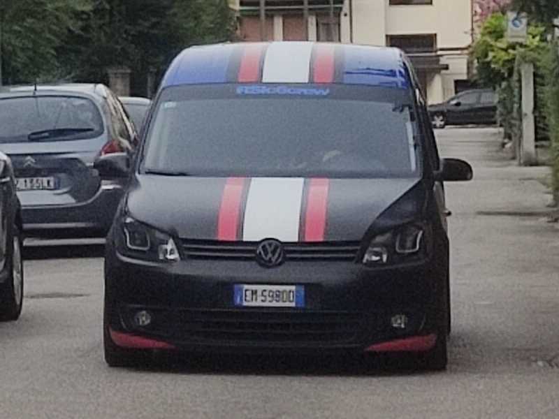 Volkswagen Touran spotted in Mestre