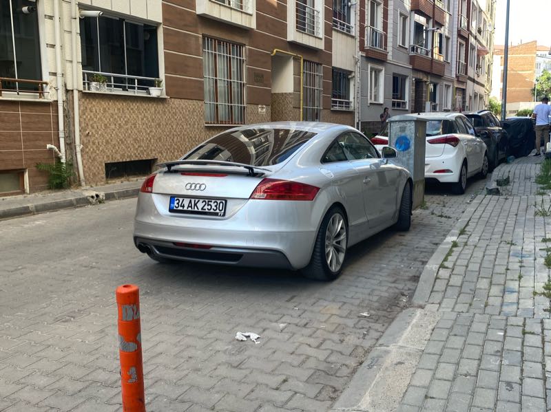 Audi TT (2008) spotted in Kırklareli, Turkey
