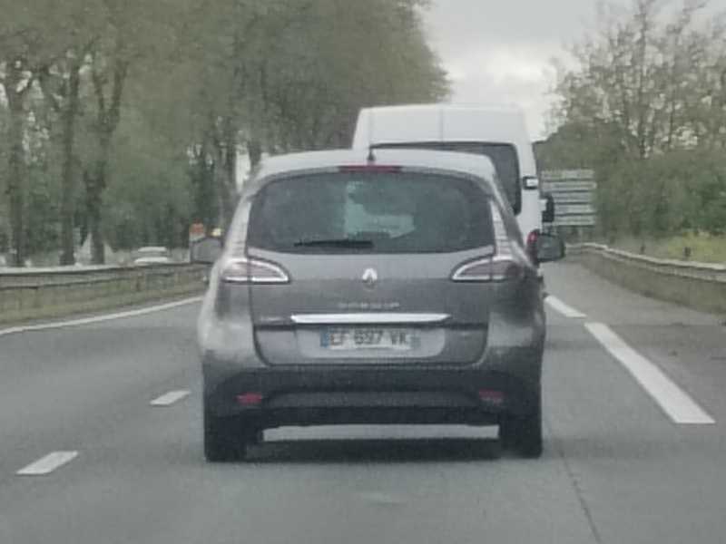 Renault Scenic spotted in La Rochelle