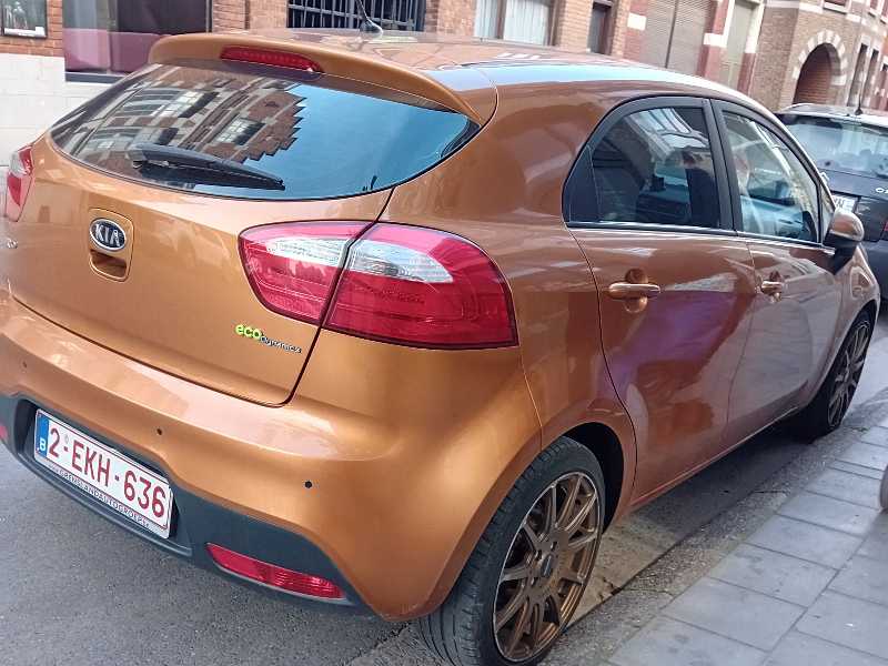 Kia Rio spotted in Mons
