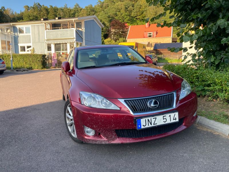 Lexus IS 250 spotted in Gothenburg