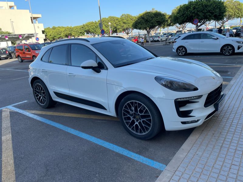 Porsche Macan (2022) spotted in Palma, Spain