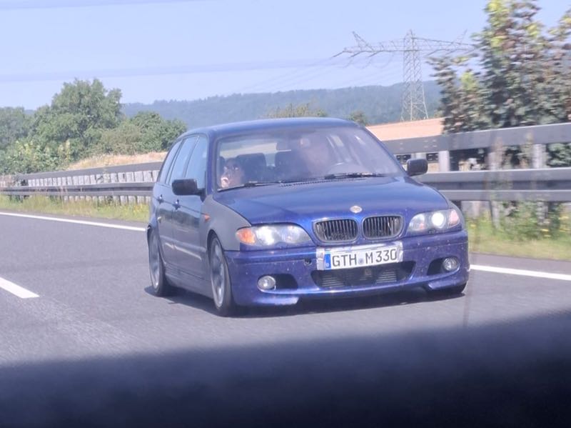 BMW 3 Series (2001) spotted in Neustadt an der Weinstraße, Germany