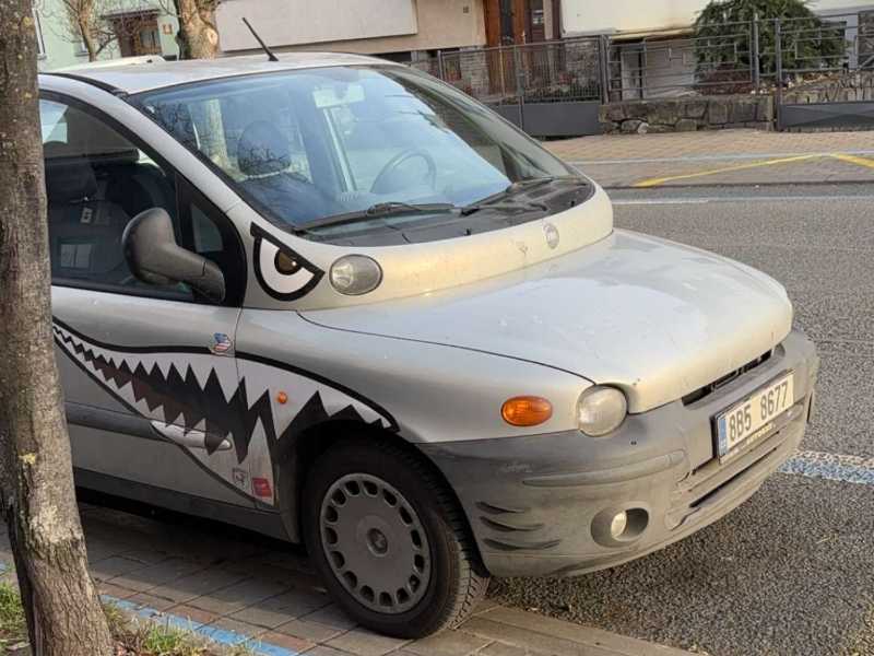 Fiat Multipla spotted in Brno