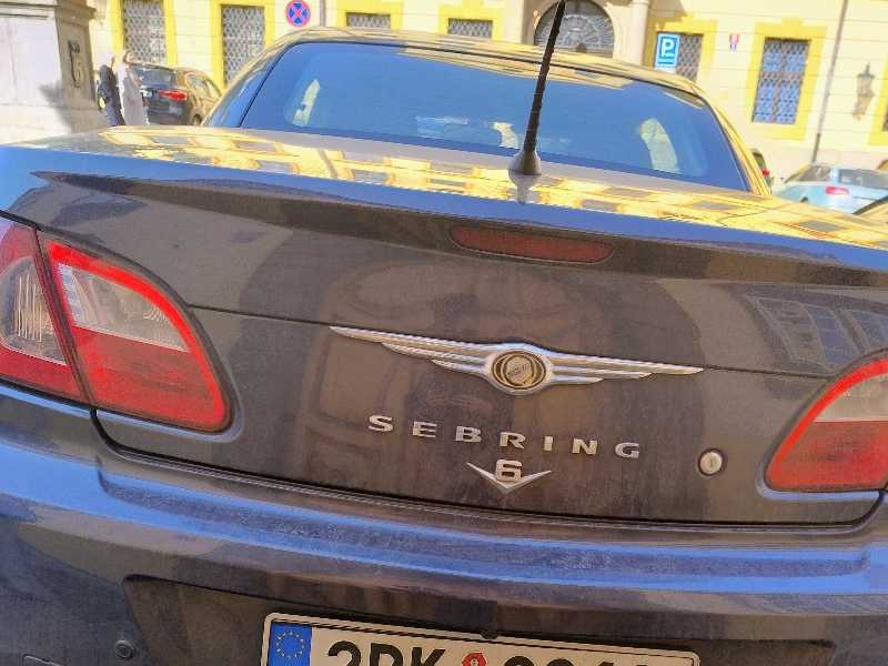 Chrysler Sebring spotted in Prague