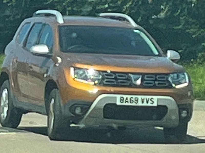 Dacia Duster spotted in Namur