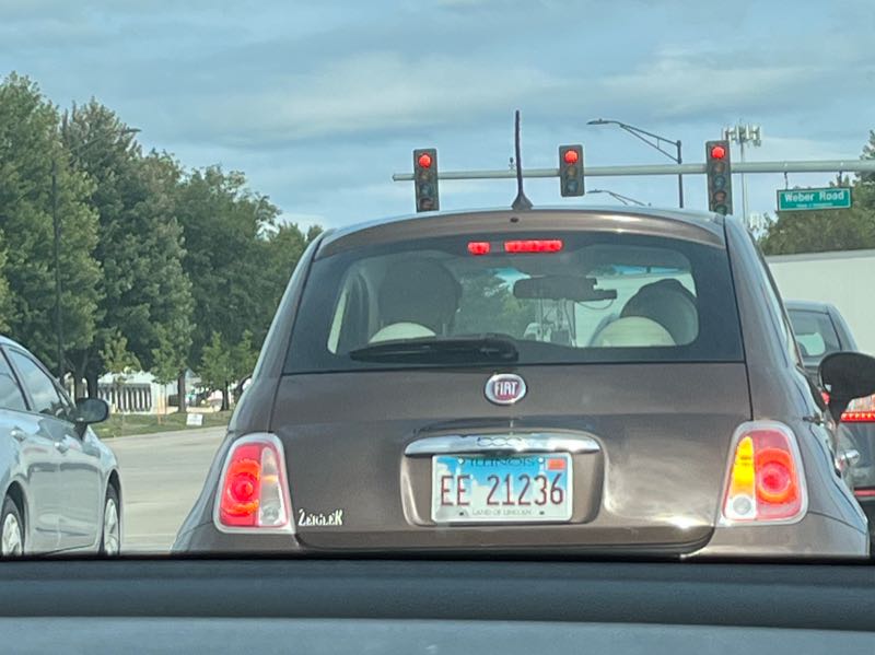 Fiat 500 spotted in Bolingbrook