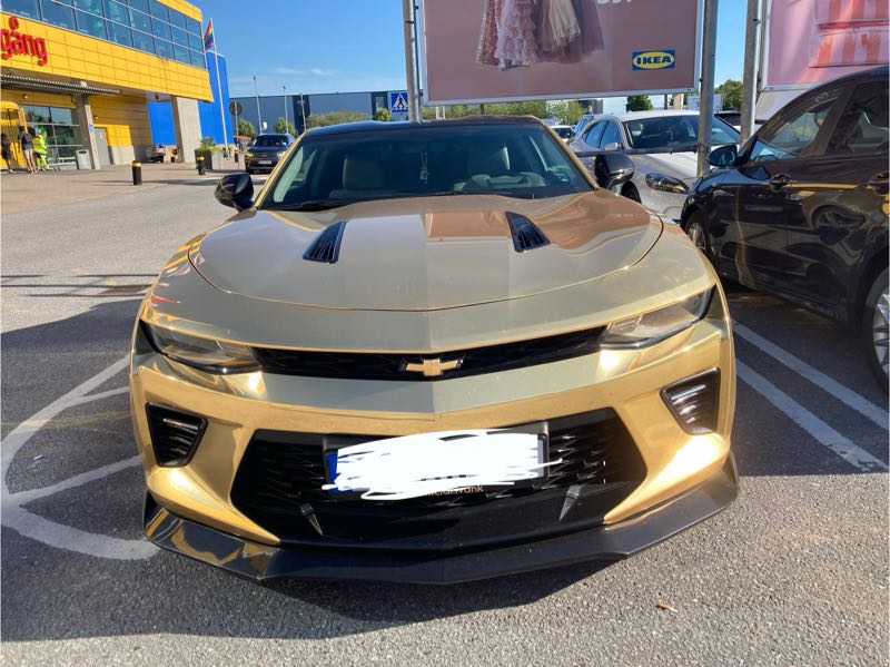 Chevrolet Camaro spotted in Svärdsjö