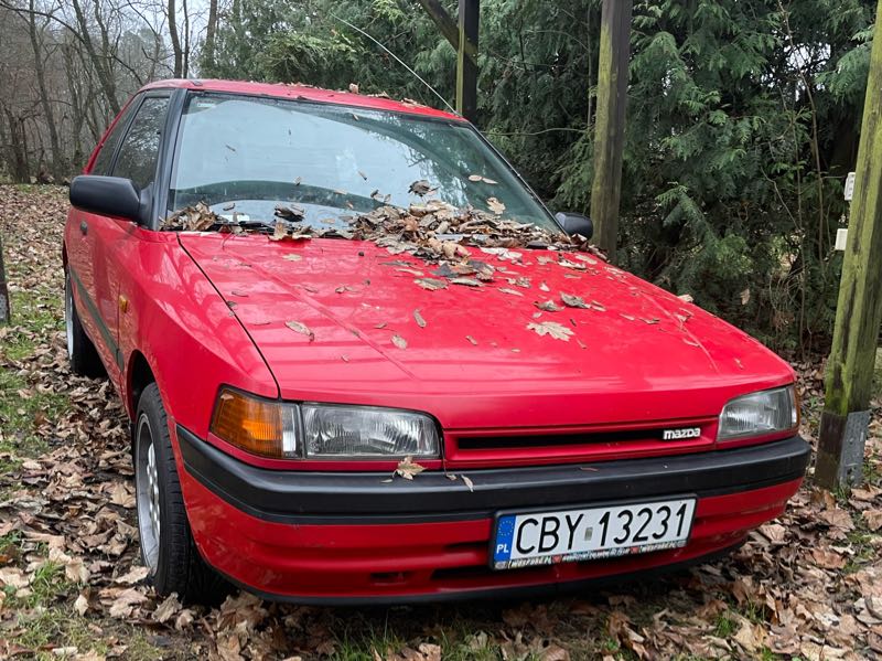 Mazda 323 spotted in Fordon
