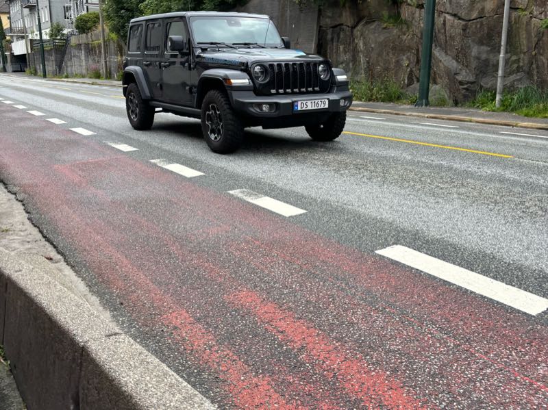 Jeep Wrangler (2022) spotted in Bergen, Norway