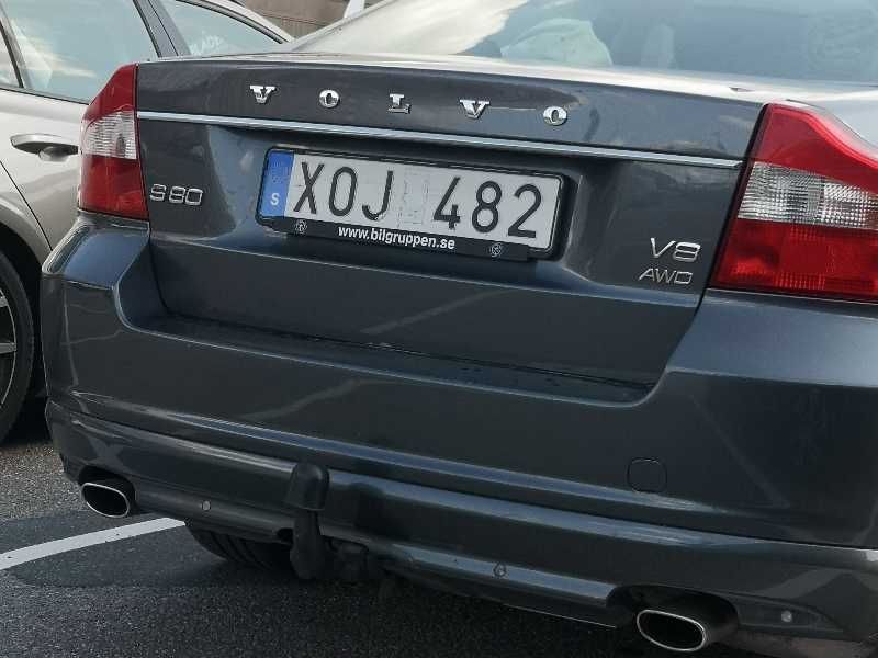 Volvo S80 spotted in Stockholm