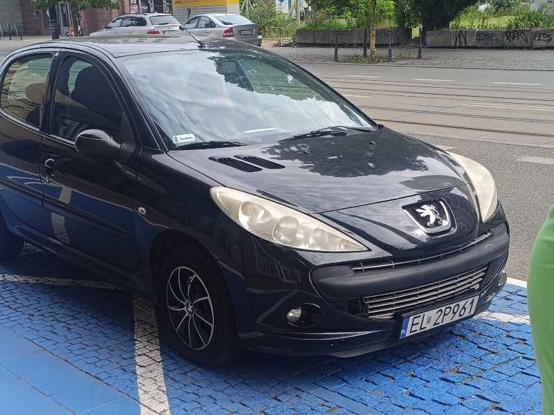 Peugeot 207 spotted in Łódź