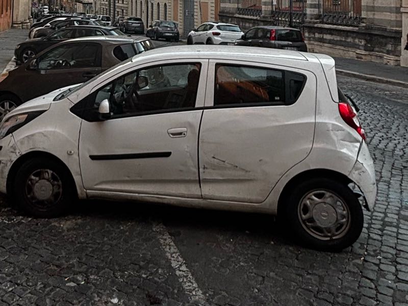 Chevrolet Spark spotted in Rome