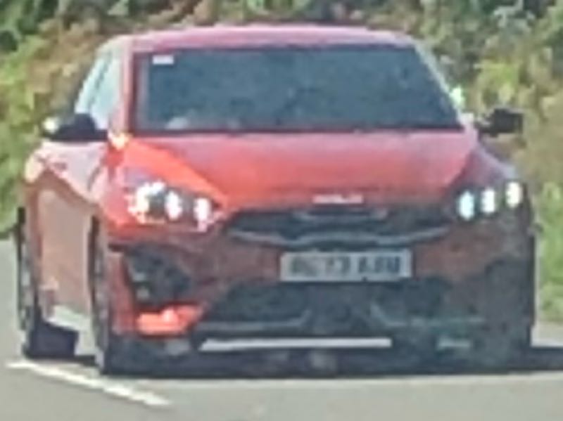 Kia Ceed GT spotted in Charleroi